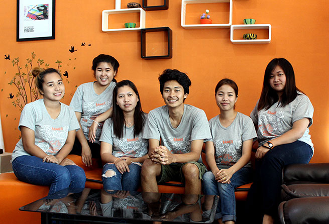 Smile Printing Graphic design